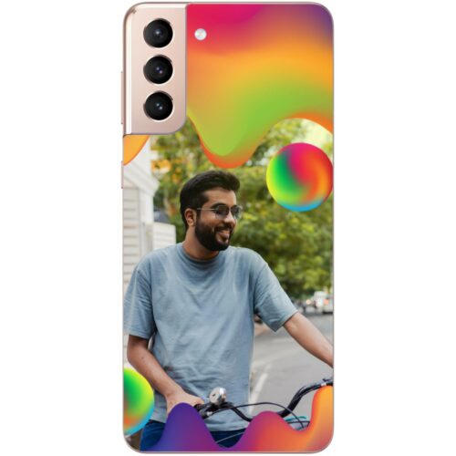 #5 Melt Custom Photo Case for Samsung S21 Plus