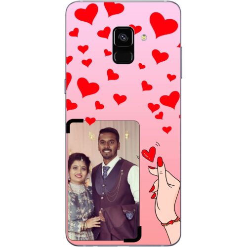 Snapping Fingers Custom Photo case for Samsung A8 Plus