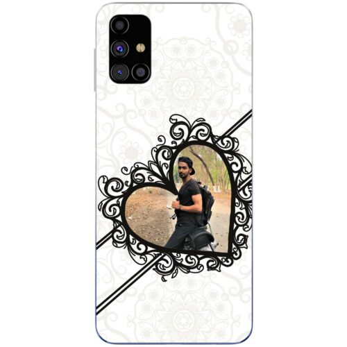 Love Frame Custom Photo Case for Samsung M31s