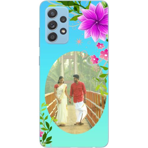 Rustic Flower Custom Photo case for Samsung A52