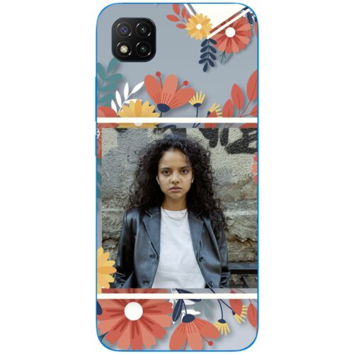 Flower Frame Photo Case for Poco C3