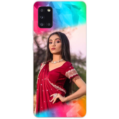 Color Polygons Custom Photo Case for Samsung A31