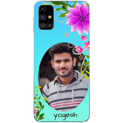 Rustic Flower Custom Photo case for Samsung M31s