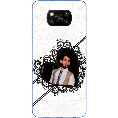 Love Frame Custom Photo Case for Poco X3