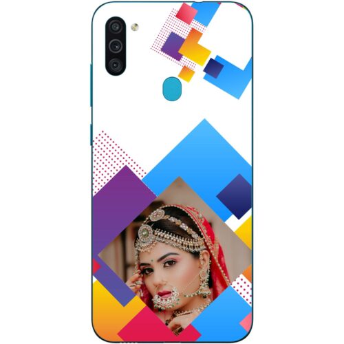Abstract Rectangle Photo Case for Samsung M11