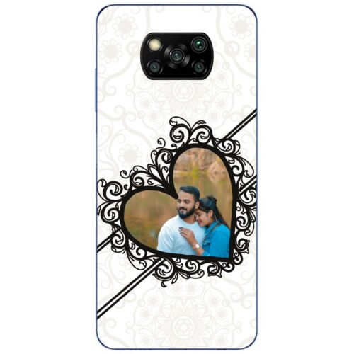 Love Frame Custom Photo Case for Poco X3 Pro