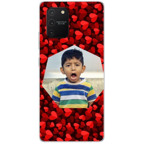 #8 Hexagon Custom Photo Case for Samsung S10 Lite