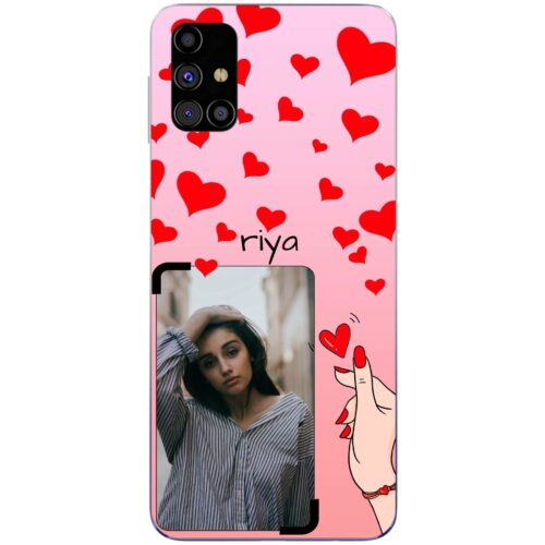 Snapping Fingers Custom Photo case for Samsung M31s