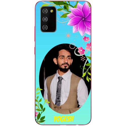 Rustic Flower Custom Photo case for Samsung M02s