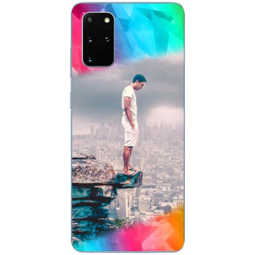 Color Polygons Custom Photo Case for Samsung S20 Plus