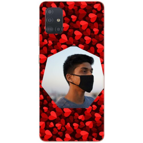 #8 Hexagon Custom Photo Case for Samsung A51
