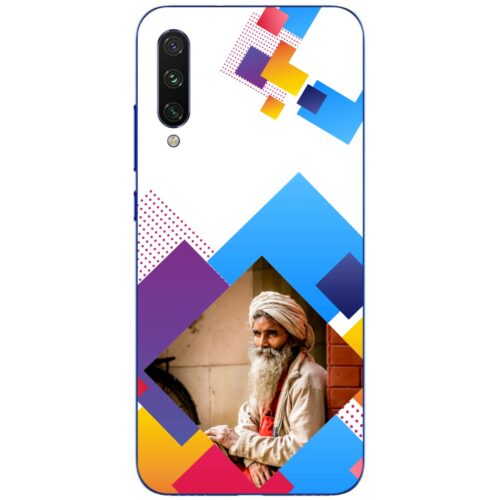 Abstract Rectangle Photo Case for Mi A3