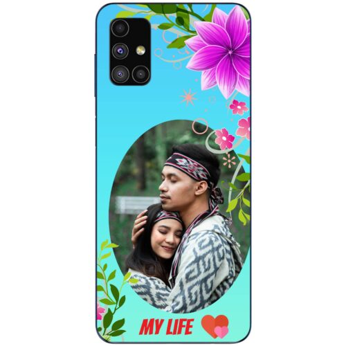 Rustic Flower Custom Photo case for Samsung M51