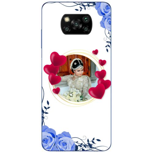 Loved ones face photo case for Poco X3 Pro