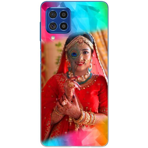 Color Polygons Custom Photo Case for Samsung F62