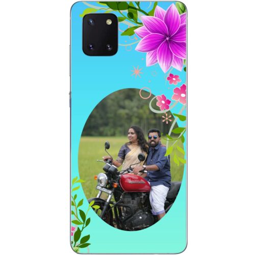 Rustic Flower Custom Photo case for Samsung Note 10 Lite