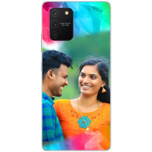 Color Polygons Custom Photo Case for Samsung S10 Lite