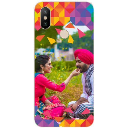 #4 TOP BOTTOM Abstract Design Photo case for Mi A2