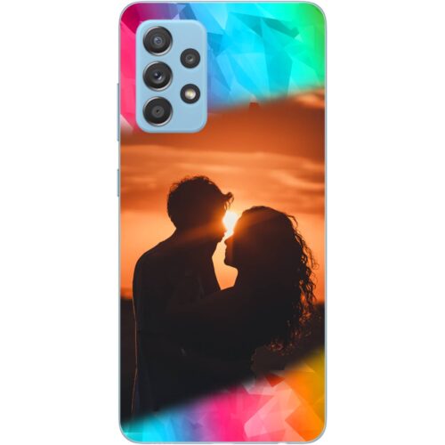 Color Polygons Custom Photo Case for Samsung A52