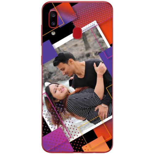#9 Abstract Design Photo case for Samsung A20