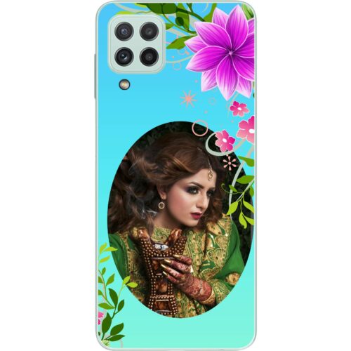 Rustic Flower Custom Photo case for Samsung A22