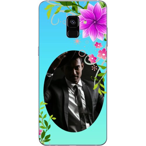 Rustic Flower Custom Photo case for Samsung A8 Plus