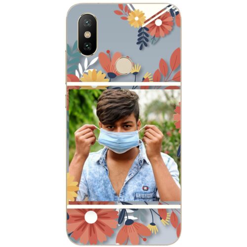 Flower Frame Photo Case for Mi A2
