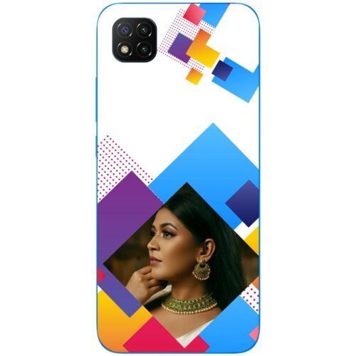 Abstract Rectangle Photo Case for Poco C3