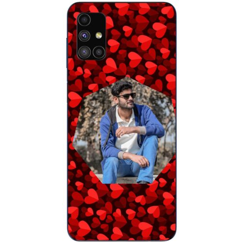 #8 Hexagon Custom Photo Case for Samsung M51