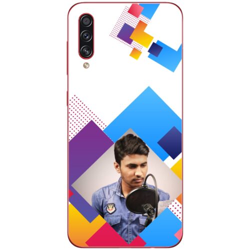 Abstract Rectangle Photo Case for Samsung A70s