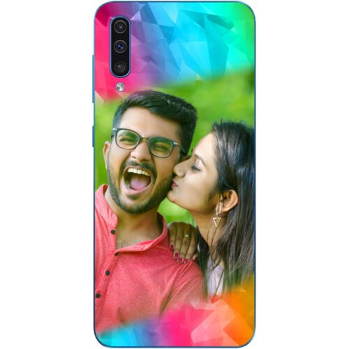Color Polygons Custom Photo Case for Samsung A50
