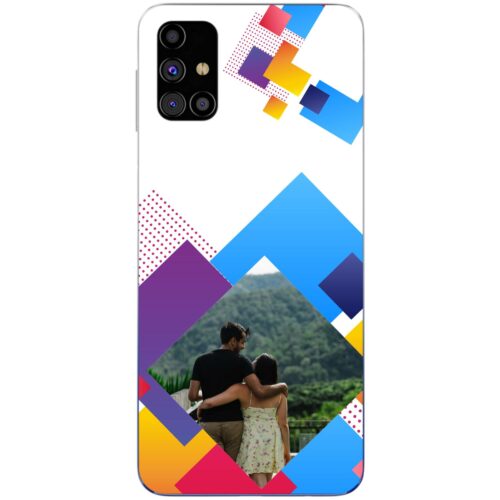 Abstract Rectangle Photo Case for Samsung M31s