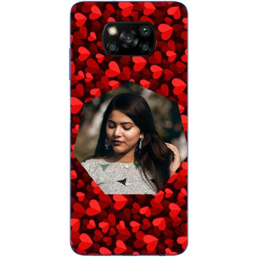 #8 Hexagon Custom Photo Case for Poco X3