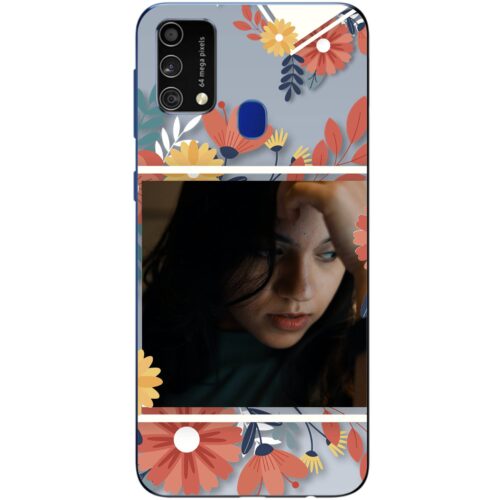 Flower Frame Photo Case for Samsung F41