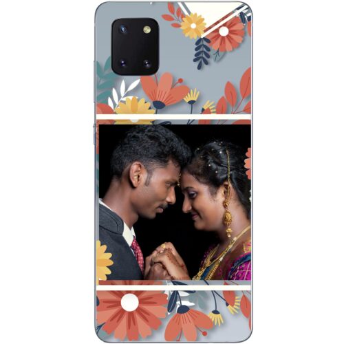 Flower Frame Photo Case for Samsung Note 10 Lite