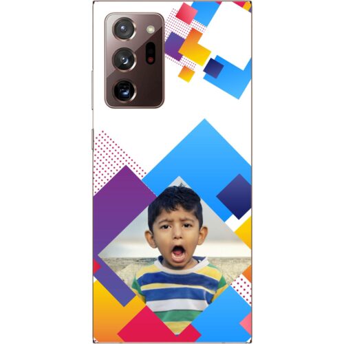Abstract Rectangle Photo Case for Samsung Note 20 Ultra