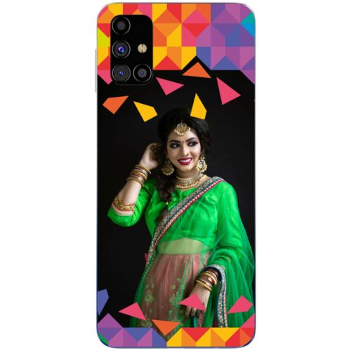 #4 TOP BOTTOM Abstract Design Photo case for Samsung M31s