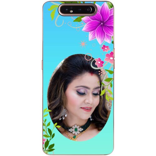 Rustic Flower Custom Photo case for Samsung A80