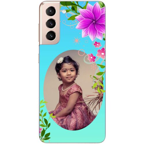Rustic Flower Custom Photo case for Samsung S21