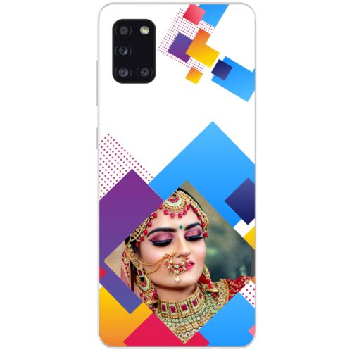 Abstract Rectangle Photo Case for Samsung A31