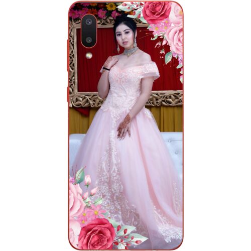 #2 Flowers Custom Photo case for Samsung M02