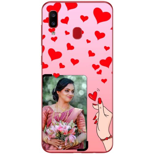Snapping Fingers Custom Photo case for Samsung A20