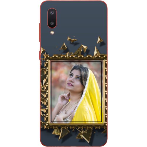 Luxury Photo Frame case for Samsung M02