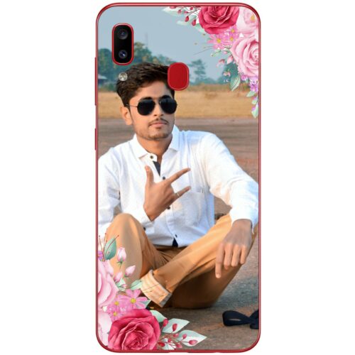 #2 Flowers Custom Photo case for Samsung A20