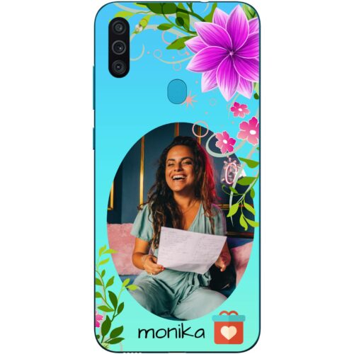 Rustic Flower Custom Photo case for Samsung M11