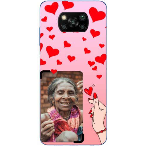 Snapping Fingers Custom Photo case for Poco X3
