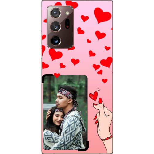 Snapping Fingers Custom Photo case for Samsung Note 20 Ultra
