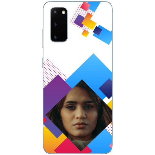 Abstract Rectangle Photo Case for Samsung S20