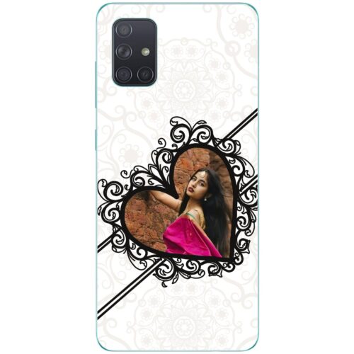 Love Frame Custom Photo Case for Samsung A71