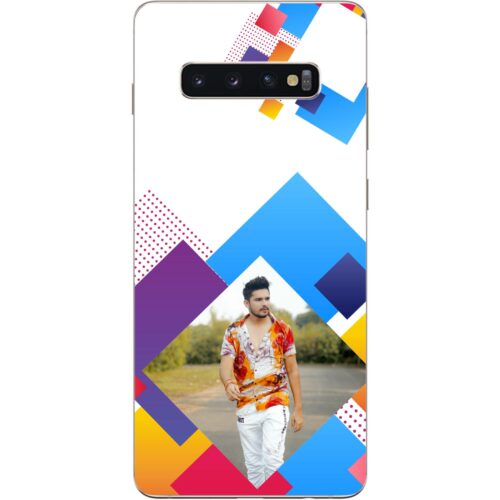Abstract Rectangle Photo Case for Samsung S10 Plus